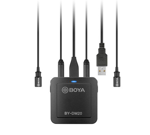 BOYA BY-DM20 Dual-Channel Recording Kit