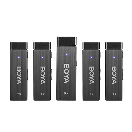 BOYA BY-W4 Ultracompact 2.4GHz Wireless Microphone System