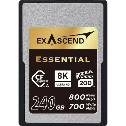 Exascend 240GB Essential Series CFexpress Type A Memory Card