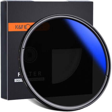 K&F Concept ND2-ND400 Blue Multi-Coated Variable ND Filter (43mm)