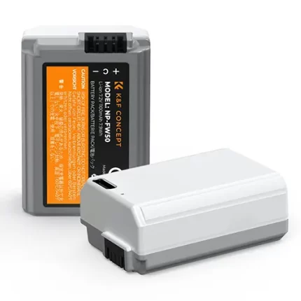 K&F Concept 2 Pack NP-FW50 Battery for Sony