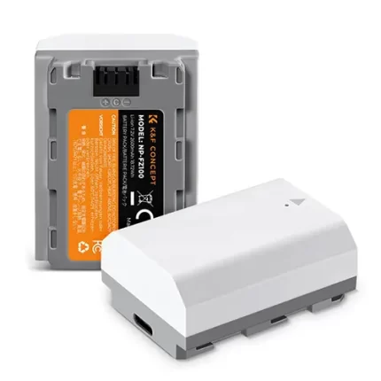 K&F Concept 2-Pack NP-FZ100 Battery for Sony