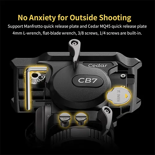 yc-onion-cedar-cb7-quick-release-version-best-price-nairobi-kenya-2 YC Onion Cedar CB7 Head Professional Version - Image 4